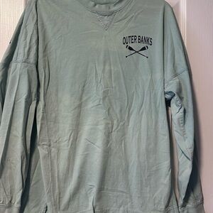 Women’s outer banks teal tee